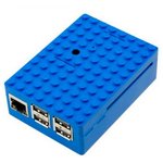RA184 Корпус ACD Blue ABS Plastic Building Block case for Raspberry Pi 3 B ...