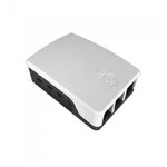 RA599 Корпус ACD Black+White ABS Case for Raspberry 4B
