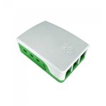 RA601 Корпус ACD White+Green ABS Case for Raspberry 4B