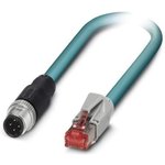 1561975, Ethernet Cables / Networking Cables VS-M12MSD-RJ45 X-931/10,0