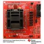 MSP-TS430PM64A, Sockets & Adapters MSP430F41x2 64P Sock Target Board