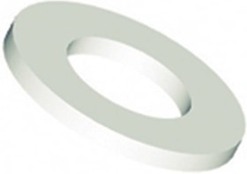 MFW040A, Natural Nylon Flat Washer - in)side Diameter 3.7 mm (0.146 in) - 8.0 mm (0.315 in) - Thickness 0.5 mm (0.02 in) ...