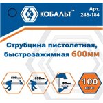 Струбцина пистолетная, быстрозажимная 600 мм 248-184