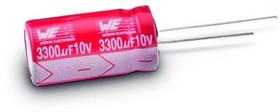 860040378014, Aluminum Electrolytic Capacitors - Radial Leaded WCAP-ATUL 1800uF 16V 20% Radial
