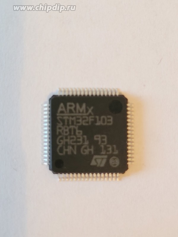 STM32F103RBT6 Microcontroller IC – LQFP64 32-bit Cortex M3 Flash