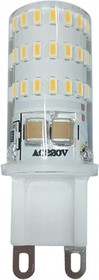 Фото 1/2 Jazzway PLED-G9 5w 2700K 320Lm 175-240V (пластик d16*50мм)