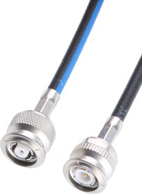 30-07841-10/A, Male RP-TNC to Male TNC Coaxial Cable, 5m, Terminated