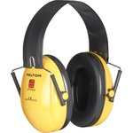 H510F-404, Optime I Ear Defender with Headband, 26dB, Black, Yellow