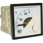 EQ44-V70X2N1CAW0ST, Sigma Series Analogue Voltmeter AC, 45 x 45 mm