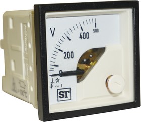 EQ44-V70X2N1CAW0ST, Sigma Series Analogue Voltmeter AC, 45 x 45 mm