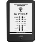 ONYX DARWIN X Black, Книга электронная ONYX BOOX DARWIN X черная