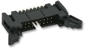 Фото 1/2 N3314-6202RB, Pin Header, короткая защелка, Wire-to-Board, 2.54 мм, 2 ряд(-ов), 14 контакт(-ов)