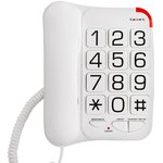 TEXET TX-201 белый { проводной, повторный набор номера ...