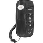Телефон проводной Texet TX-238 черный