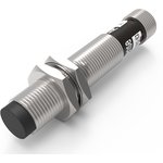 Akusense TLN12-08PO-E2, Индуктивный датчик,Sn=8 мм,корпусМ12x1 Никел.латунь не заподлицо,10...30DC NO PNP,IP67,разъем