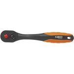 08511, 08-511_resh! curved 1/2", 250 mm, 72z, PP, CrMo ratchet\