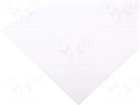 533905.03000500, Лист, Разм: 300x500мм, Thk: 2мм, молочный