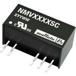 NMV0505SC, Isolated DC/DC Converters - Through Hole 1W 5-5V SIP DC/DC