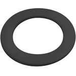 032030011407, Black PVC Retaining Washer - in)side Diameter 3.2 mm (0.126 in) - ...