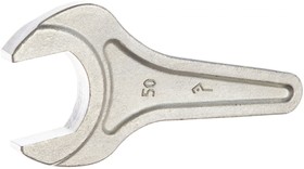 Фото 1/6 Ключ КГО-50 с открытым зевом односторонний укороченный ТУ ст.40Х оцинкованный 51120217