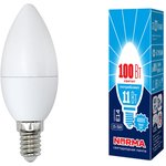 LED-C37-11W/NW/E14/FR/NR Лампа светодиодная. Форма свеча, матовая. UL-00003811