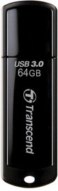 Фото 1/10 Флеш-диск 64 GB TRANSCEND Jetflash 700 USB 3.0, черный, TS64GJF700