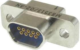 M83513/02-HP, D-Sub MIL Spec Connectors SLDRCUP/SLASH CONN SKT/MET SHLL 100CNT
