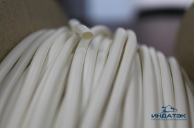 Фото 1/7 Трубка кембрик ПВХ «Русмарк» для печати для маркировки кабеля и провода, внутр.диам. 4,0 мм (допустимое отклонение 0.25мм), белая, 200 метро