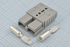 Разъем питания DC SB вилка-розетка, 2C, на кабель, SB-120A600V, 120А, 600В | купить в розницу и оптом