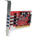 PCIUSB3S4, 4 Port USB A PCI USB 3.0 Card