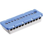 1SPE007715F0732, MISTRAL65 Series Non-Fused Terminal Block, 11-Way, 100A, 6 mm² ...