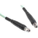1814403-4, Male SMA to Male SMA Coaxial Cable, 3m, Terminated