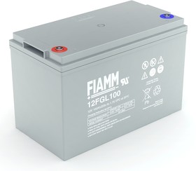 Фото 1/7 FIAMM Аккумуляторная батарея 12 В 100 Ач - 12FGL100