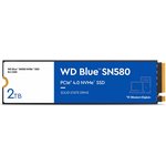 Твердотельный накопитель Western Digital Blue SN580 SSD M2.2280 PCIe 4.0 2Tb ...