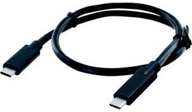 1310-1042-02, Cable USB-C Plug - USB-C Plug 1m USB 3.1 Black