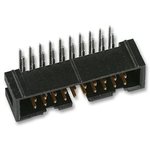 N2524-5002RB, Pin Header, угловой, Wire-to-Board, 2.54 мм, 2 ряд(-ов) ...