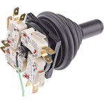 2-Axis Joystick Switch Knob, Spring Return, IP65 250V ac