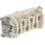 Contact insert, BEISIT connector for 6 pins (PIN) 35A, HSB-006-F