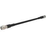 095-850-229-012, RF Cable Assemblies RP-TNC Straight Plug 12 in Length 50 Ohms