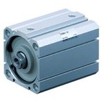 C55B50-25, Pneumatic Compact Cylinder - 50mm Bore, 25mm Stroke, C55 Series ...