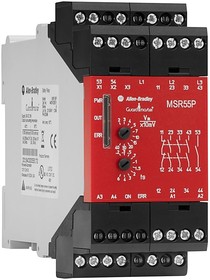 440R-S35016, Dual-Channel Safety Monitoring Safety Relay, 230V, 3 Safety Contacts