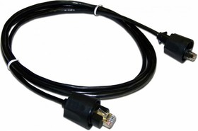 Индустриальный патч-корд RJ45-RJ45 4 пары FTP категория 5е 5м черный, LAN-S45-45-5.0-WP