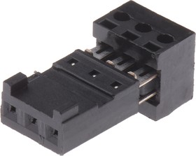 Фото 1/3 661003151922, 3-Way IDC Connector Socket for Cable Mount, 1-Row