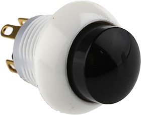 Фото 1/2 P9-213192, Push Button Switch, Momentary, Panel Mount, 12mm Cutout, DPDT, 28V dc, IP64