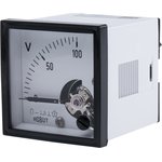 D481MCS100V/2-001, Analogue Voltmeter DC, 45 x 45 mm