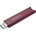 Флешка USB Kingston DataTraveler Max 512ГБ, USB3.2, черный и бордовый [dtmaxa/512gb]