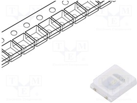 FYLS-2835NUBC-0.2W, LED; SMD; 2835; blue; 1850?2650(typ)-3650mcd; 3.5x2.8x1.9mm; 120°