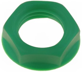 Фото 1/2 CL1414, Nut for S2 Jack Socket Connectors, Green