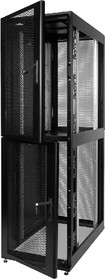 Шкаф ЦМО Шкаф серверный ПРОФ напольный колокейшн 46U (600 1200) 2 секции, дверь перф. 2 шт., черный, в сборе
