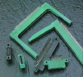 Фото 1/2 345-120-520-201, Standard Card Edge Connectors 120P DUAL .100X.200 GREEN